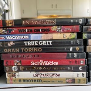 70 pcs DVD Movie Collection